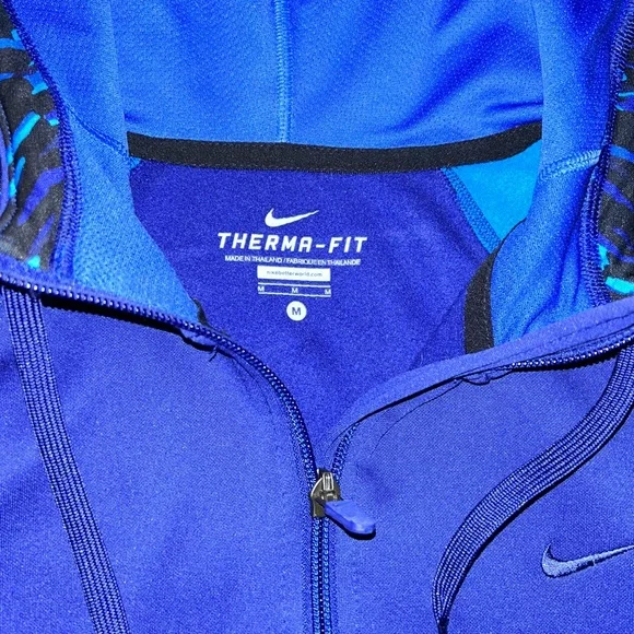 Men’s Blue Camo Nike Jacket - Picture 3 of 8